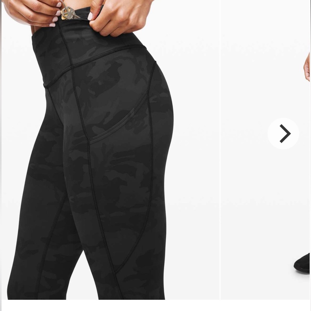 Lululemon Fast and Free Tight II 25" *Non-Reflective Nulux Incognito Camo SZ‎ 2 - Picture 3 of 10